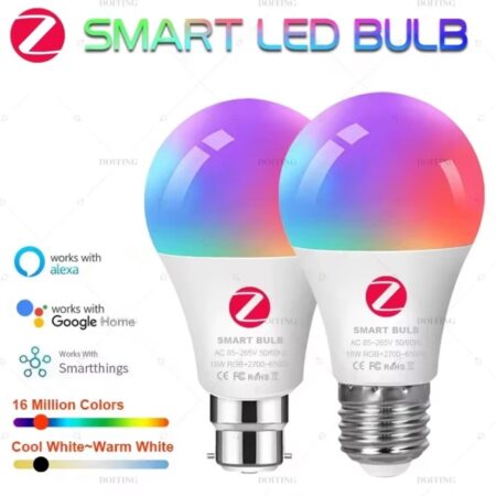 Zigbee 3.0 Smart LED Bulb RGBCW (E27/B22, 110V–220V)